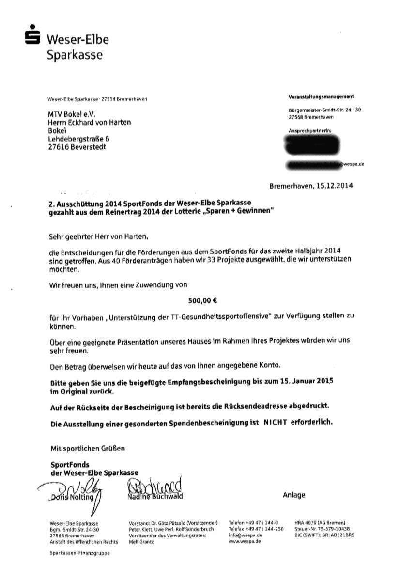 Sparkasse TT-Gesundheitssport